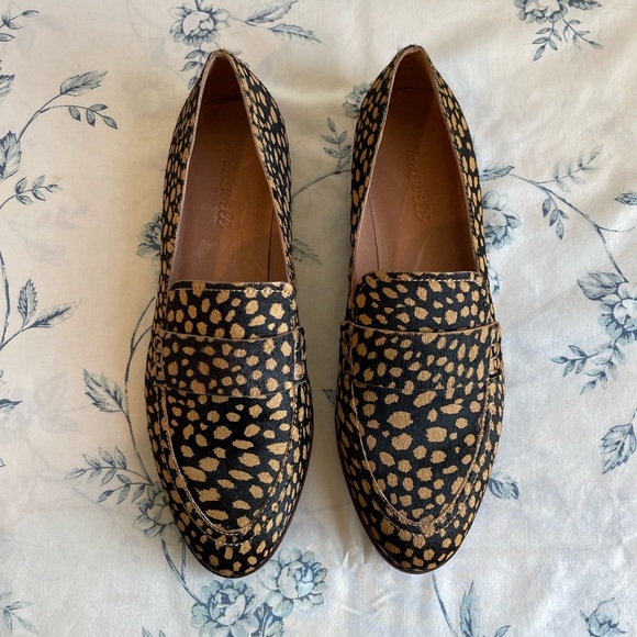 Madewell Alex Genuine Calf Hair Loafer in Toffee Multi - Picture 3 of 5